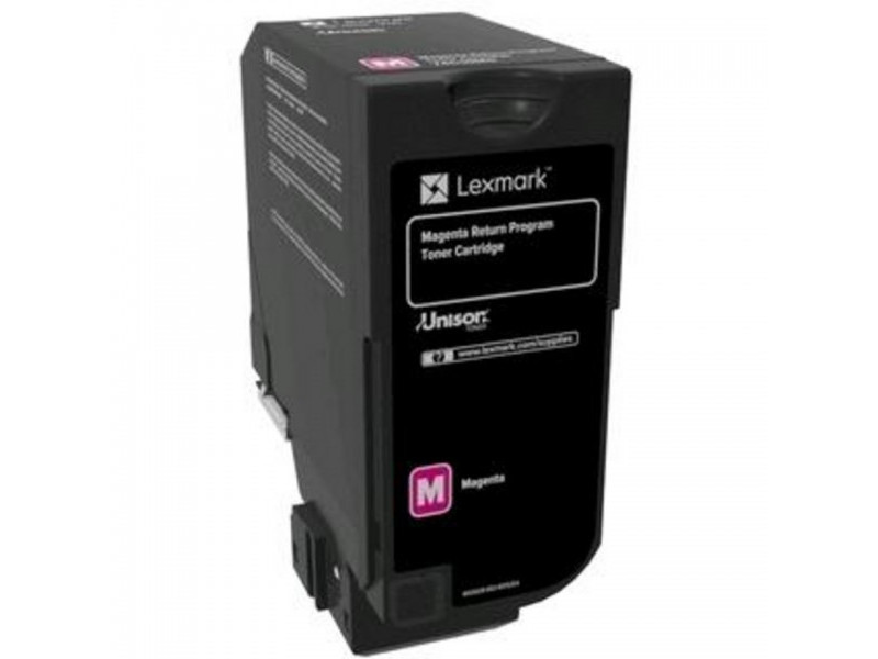 lexmark toner laser magenta 7.000 pages retornable cs/720/725 cx725
