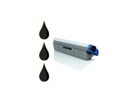 Toner compatible OKI C810/C830 - Noir (8.000 pages)