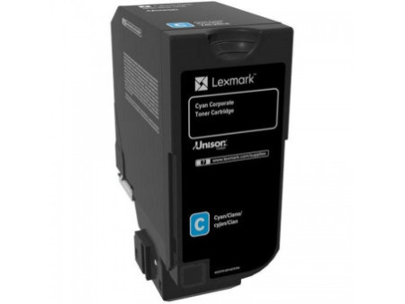 lexmark toner laser cyan 3.000 pages retornable cs/720/725 cx725
