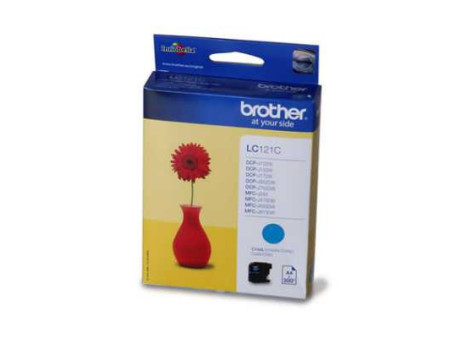 Cartouche Brother LC121C - Cyan (300 pages)