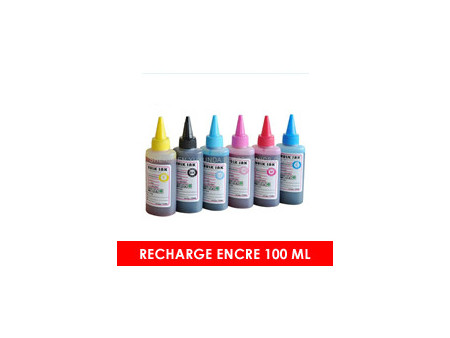 Recharge encre 100ml pour EPSON - JAUNE