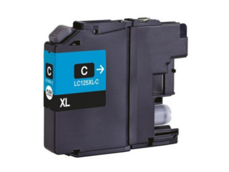 Cartouche compatible Brother LC125XLC LC 125 LC-125 | Cyan