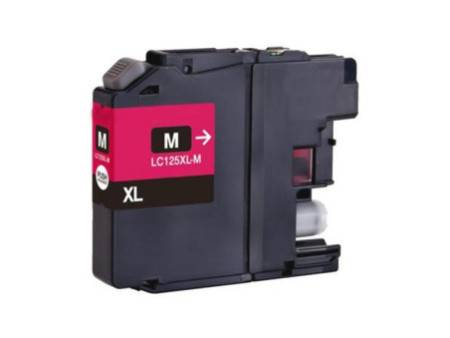Cartouche compatible Brother LC125XLM LC 125 LC-125 | Magenta