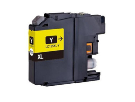 Cartouche compatible Brother LC125XLY LC 125 LC-125 | Jaune