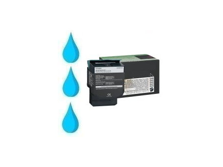 Toner compatible Lexmark C540H1CG - cyan (2.000 pages)