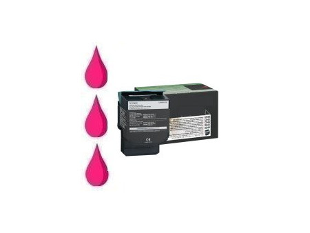 Toner compatible Lexmark C540H1MG - magenta (2.000 pages)