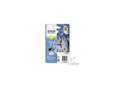 Cartouche Epson 27 - Jaune (300 pages)