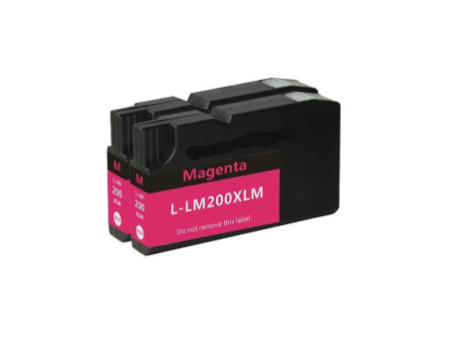 Cartouche compatible Lexmark 210XL - Magenta (2 cartouches)