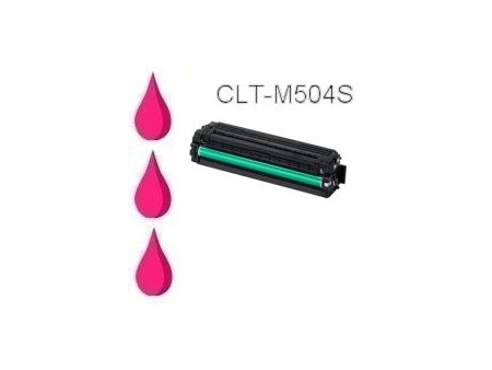 Toner compatible Samsung CLT-M504S - Magenta - CLP-415 CLX-4195