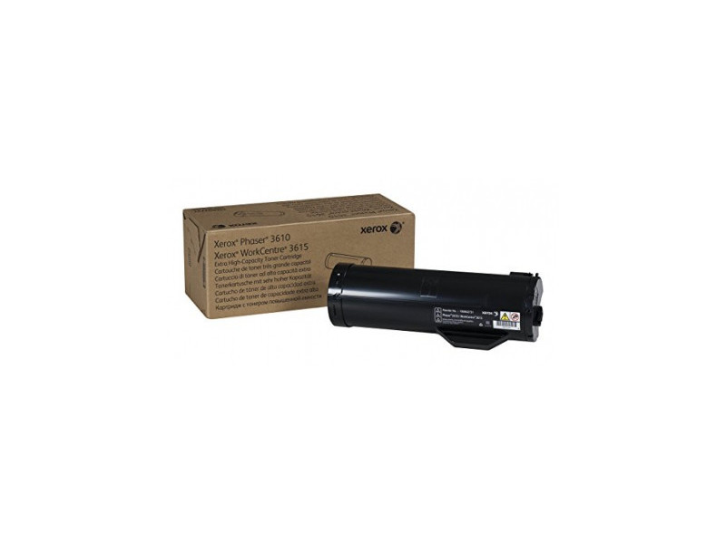xerox toner laser noir 25.300 pages - phaser 3610 workcentre 3615