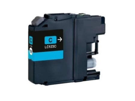Cartouche compatible Brother LC121C LC123C - Cyan
