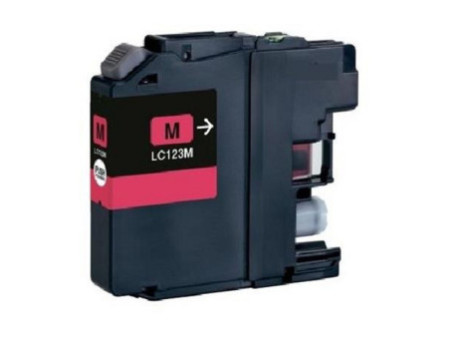Cartouche compatible Brother LC121M LC123M - Magenta