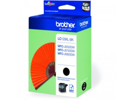 Cartouche Brother LC129XLBK - Noir - 2.400 pages