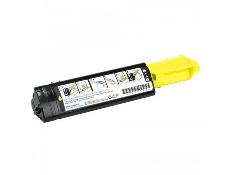 Toner Dell - jaune - wh008 - 2.000 pages - 3010cn