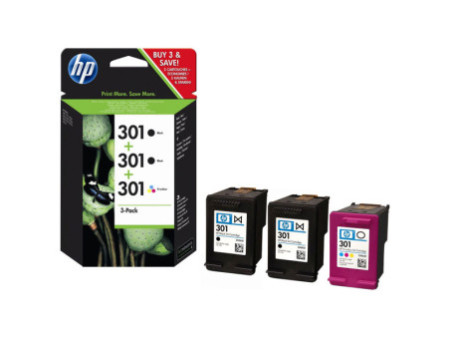 Multipack HP 301 (2x noir + 1x couleur)