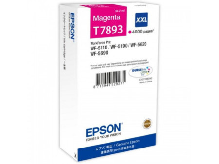 Cartouche Epson T7893 XXL - magenta - 4.000 pages