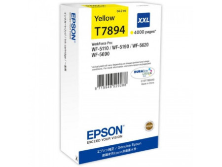 Cartouche Epson T7894 - jaune - 4.000 pages