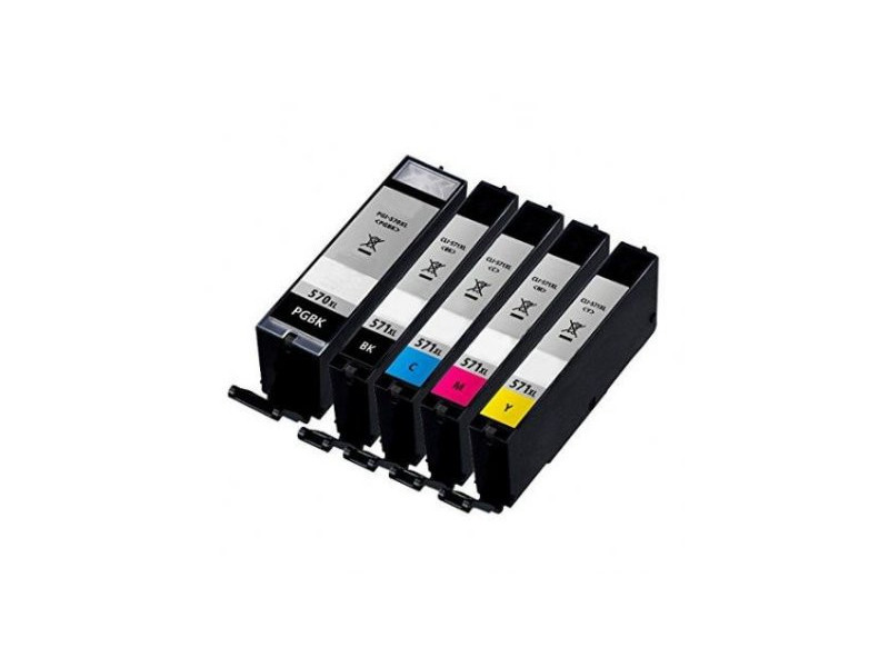 Multipack de 11 cartouches compatibles Canon PGI-570 + CLI-571 XL