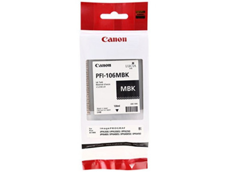 Cartouche Canon PFI-106 mbk - noir mate