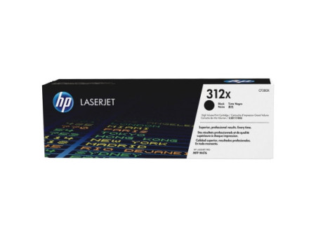 Toner HP CF380X - 312X - Noir - 4.400 pages