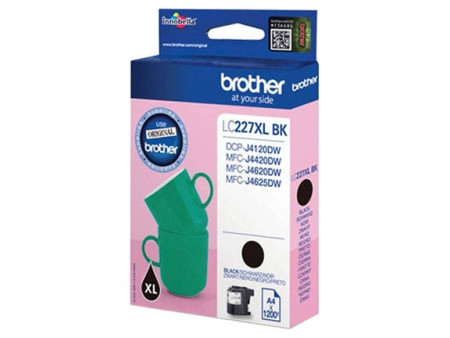 Cartouche Brother LC227XLBK - noir - 1200 pages