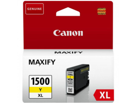 Cartouche Canon PGI-1500XL Y - Jaune