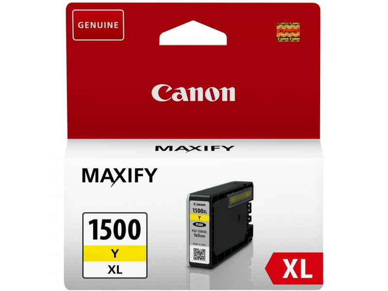 Cartouche Canon PGI-1500XL Y - Jaune
