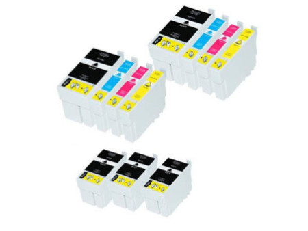 Lot de 11 cartouches compatible Epson 27XL T27 T27X
