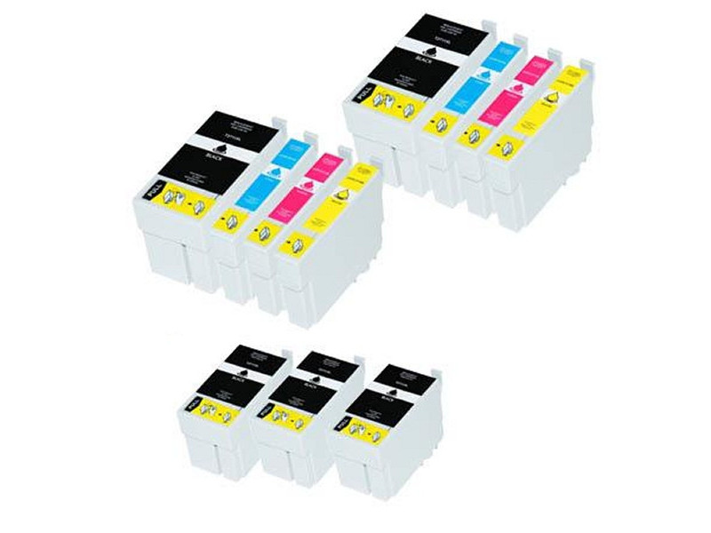 Lot de 11 cartouches compatible Epson 27XL T27 T27X