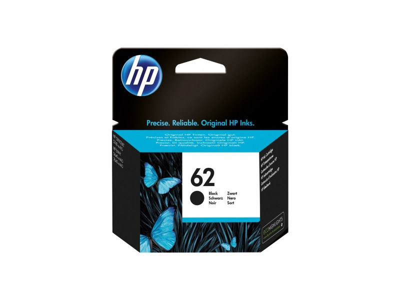 Cartouche HP 62 - noir - 200 pages