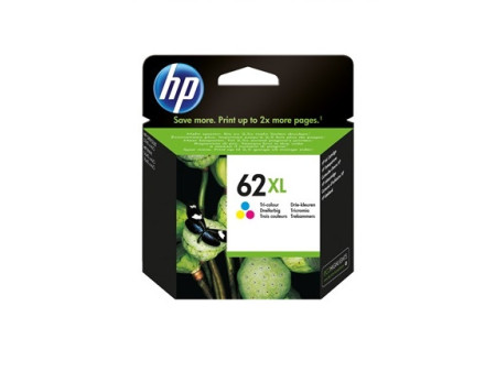 Cartouche HP 62XL - couleur - 415 pages
