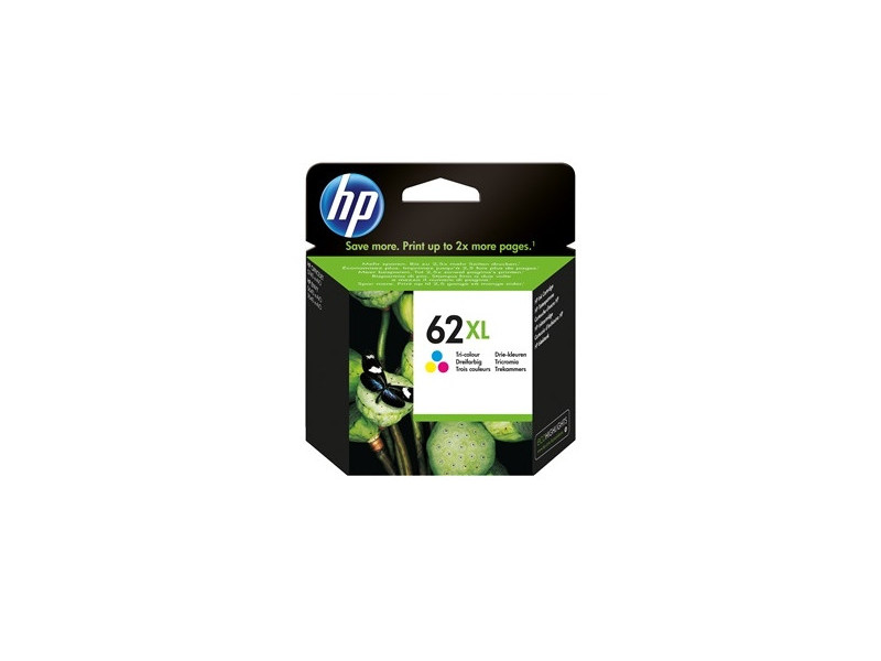 Cartouche HP 62XL - couleur - 415 pages