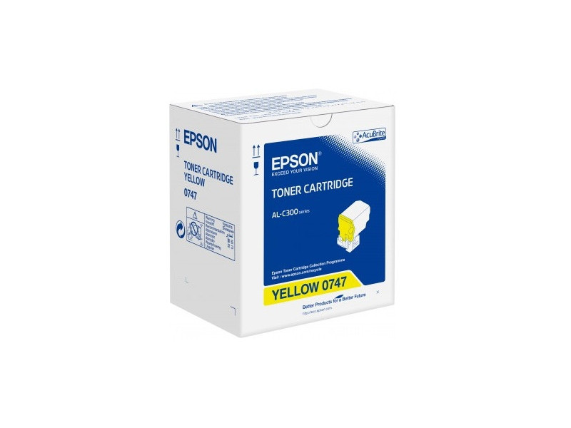 Toner Epson C13S050747 - Jaune - 8.000 pages