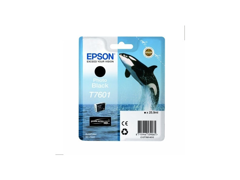 Cartouche Epson T7601 - noir photo (25,9ml)