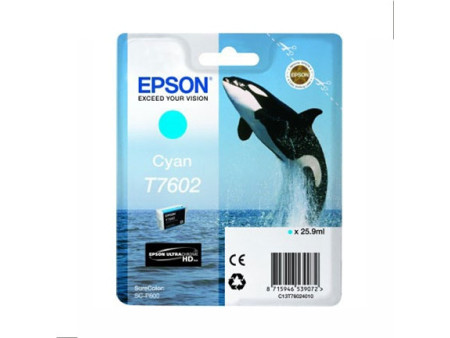 Cartouche Epson T7602 - cyan (25,9ml)