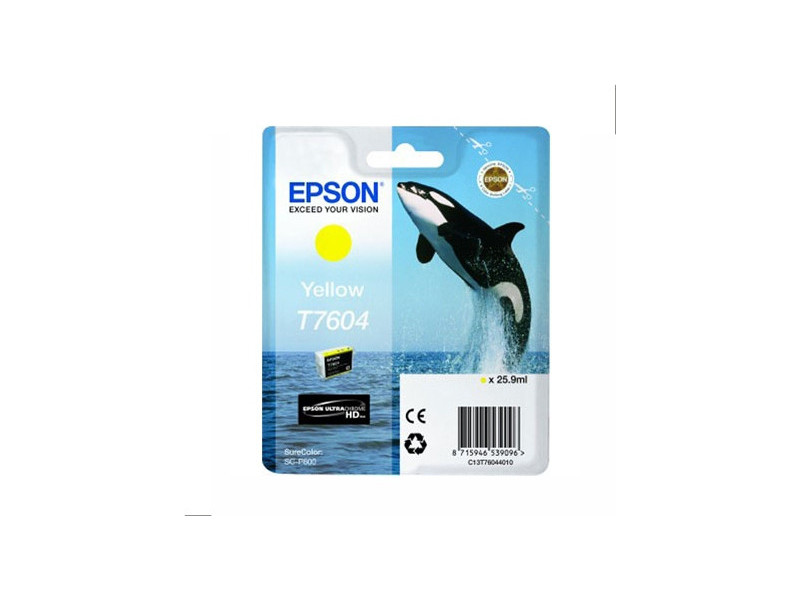 Cartouche Epson T7604 jaune (25,9ml)
