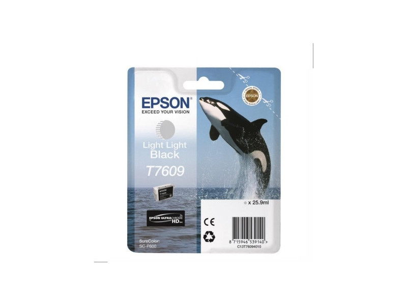 Cartouche Epson T7609 noir extra clair (25,9ml)