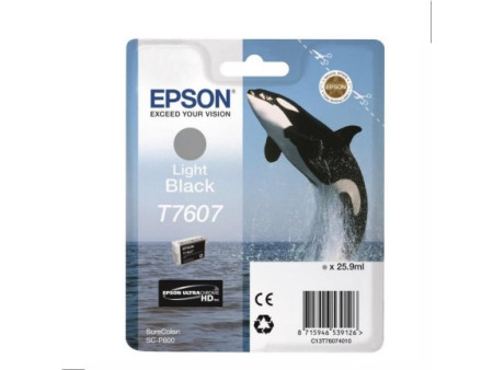 Cartouche Epson T7607 noir clair (25,9ml)