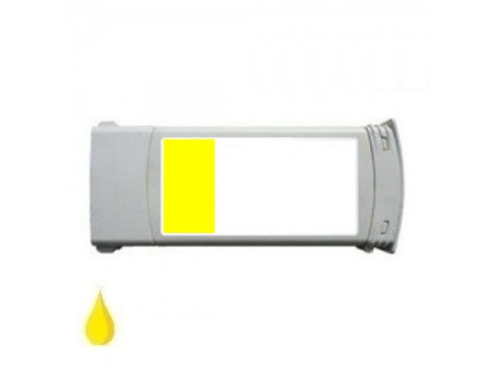 Cartouche compatible HP 83 - C4943 - Jaune