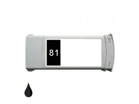 Cartouche compatible HP 81 - C4930A - Noir