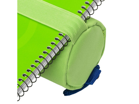 Oxford Trousse ronde, polyester, rond, grand, vert clair