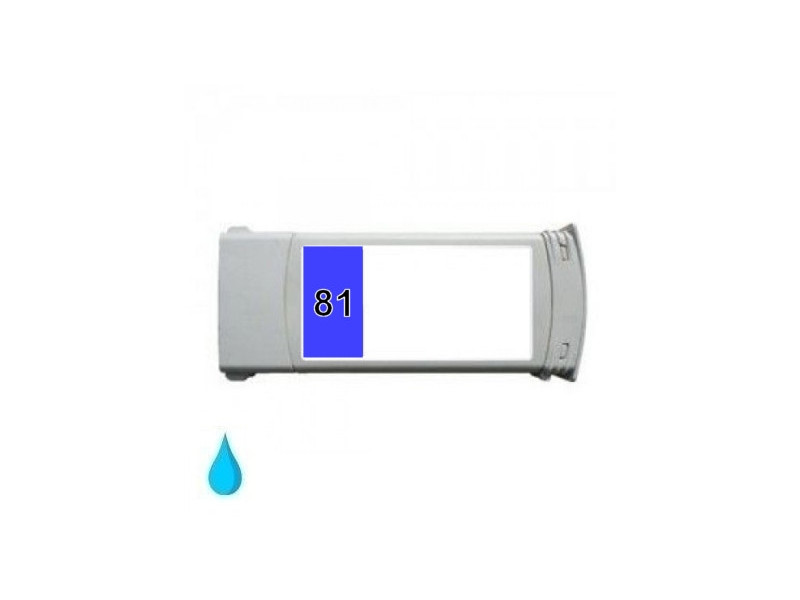 Cartouche compatible HP 83 - C4944 - Cyan clair