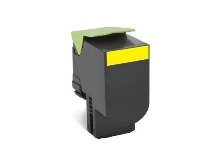 Toner Lexmark 80C2SYE - jaune - 2.000 pages