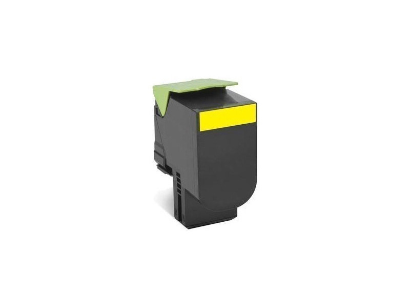 Toner Lexmark 80C2SYE - jaune - 2.000 pages