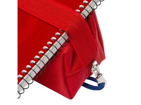 Oxford Trousse, polyester, rectangulaire, grand, rouge