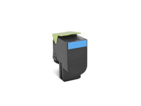 Toner compatible Lexmark 70C2HC0 - Cyan (3.000 pages)