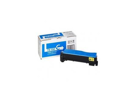 Toner compatible Kyocera tk550c - cyan (6.000 pages)