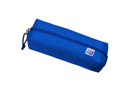 Oxford Trousse, polyester, rectangulaire, grand, bleu