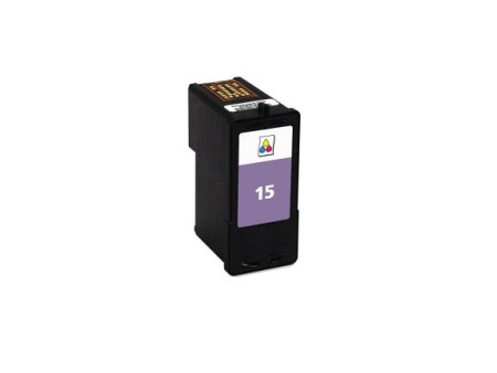 Cartouche compatible LEXMARK 15 - Tricolor