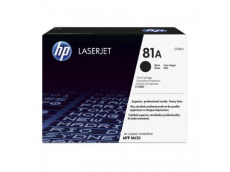 Toner HP CF281A - 81A - Noir